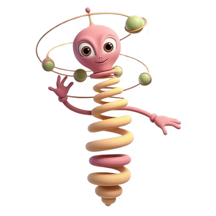 Orbit, Inkstall learning character
