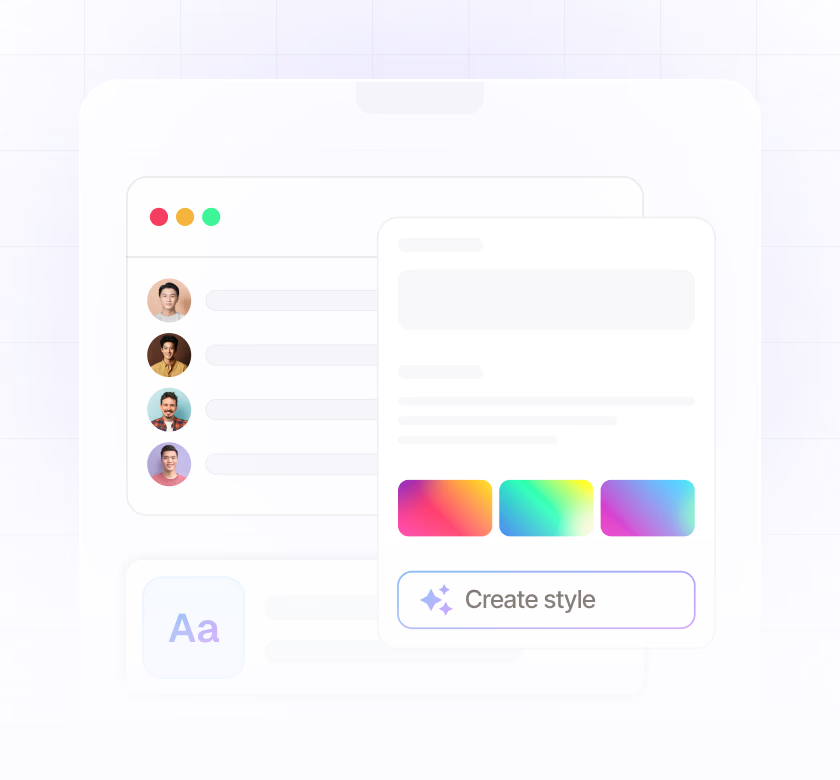 Interaction & Final Selection Illustration